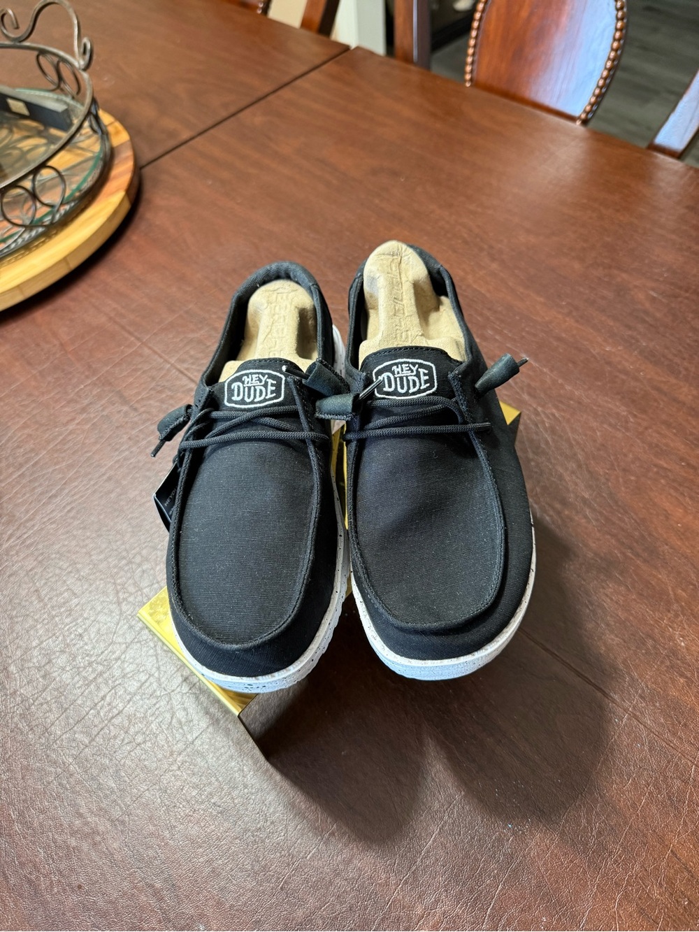Heydude Women’s Wendy Black Slip-On Shoes